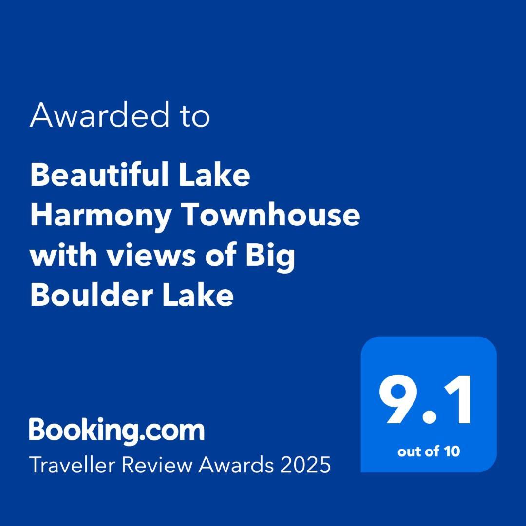 Beautiful Lake Harmony Townhouse At Big Boulder Lake And Ski Area Εξωτερικό φωτογραφία